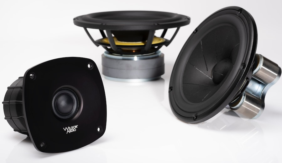 Hệ củ loa trên Puppy/WATT phiên bản 2024 bao gồm: tweeter Convergent Synergy Carbon 1 inch, midrange AlNiCo 7 inch và woofer đôi 8 inch.