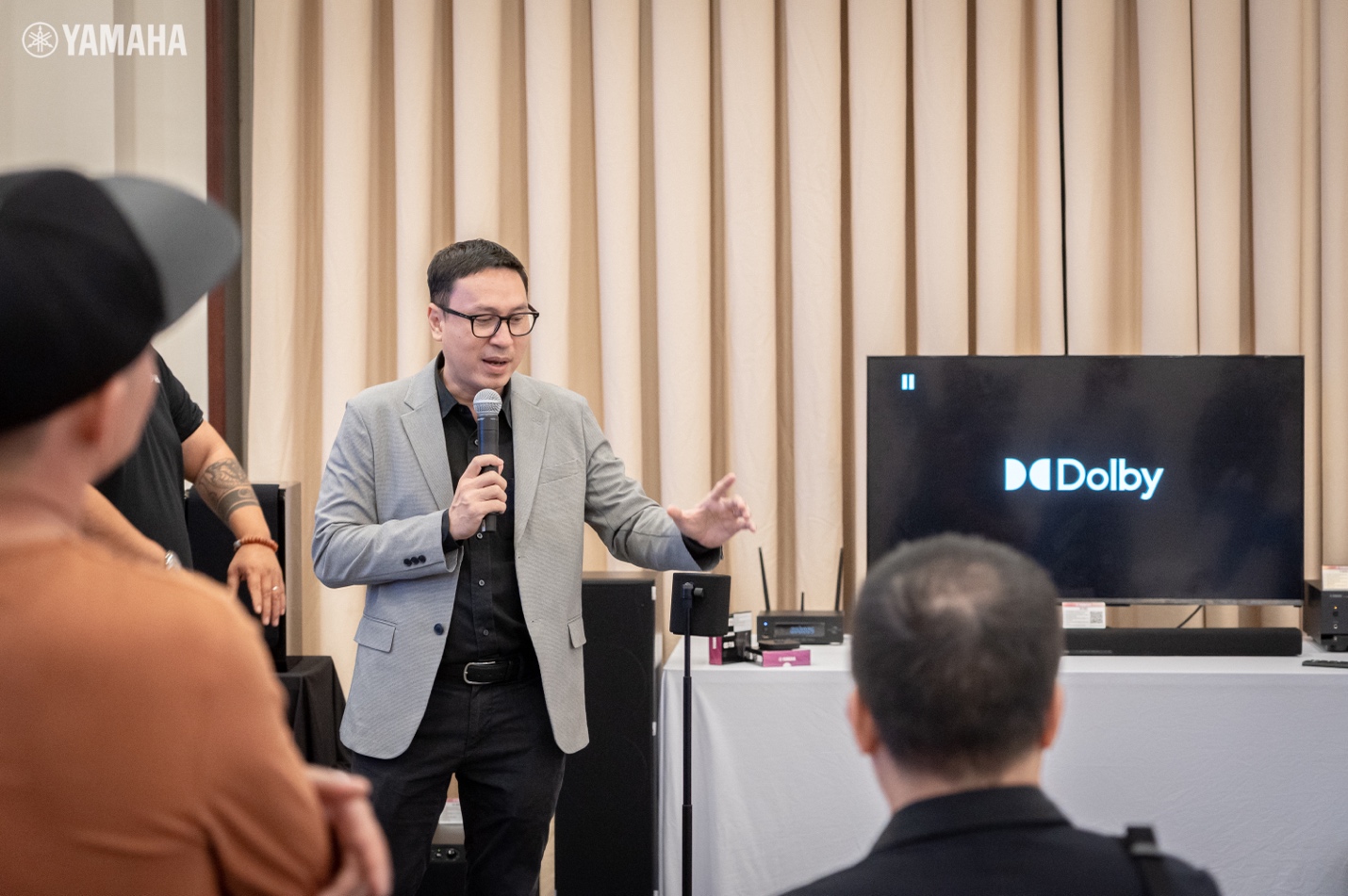 Ông Nguyễn Thân, đối tác chiến lược của Yamaha Audio Việt Nam chia sẻ về trải nghiệm âm thanh Dolby tại nhà