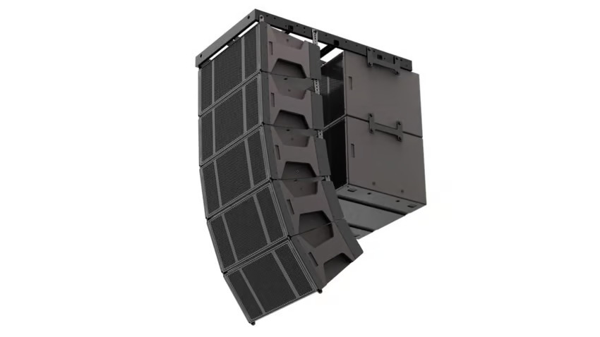 Line array dBTechnologies kết hợp IS 210L và subwoofer IS115S