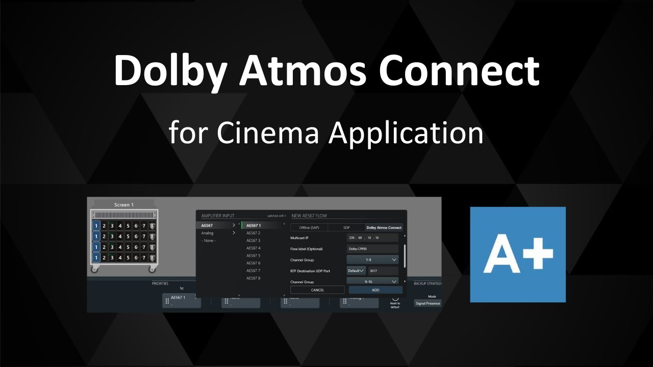 Tính năng Dolby Atmos Connect trong ArmoníaPlus 2.7