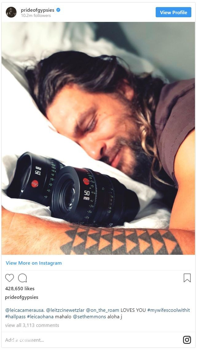 Aquaman Jason Momoa là một người đam mê nhiếp ảnh, có một bộ sưu tập máy ảnh Leica đắt giá - Ảnh 3.