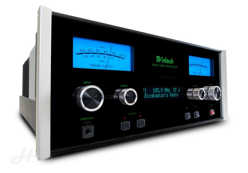 McIntosh ra mắt ampli tích hợp MA7200 và receiver MAC7200