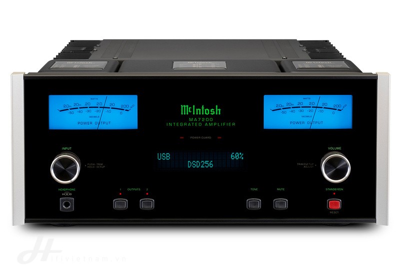 McIntosh ra mắt ampli tích hợp MA7200 và receiver MAC7200