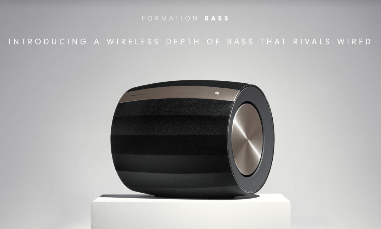 Bowers & Wilkins Formation, hệ thống loa multi-room cao cấp, AirPlay2, stream không dây 24bit/96kHz