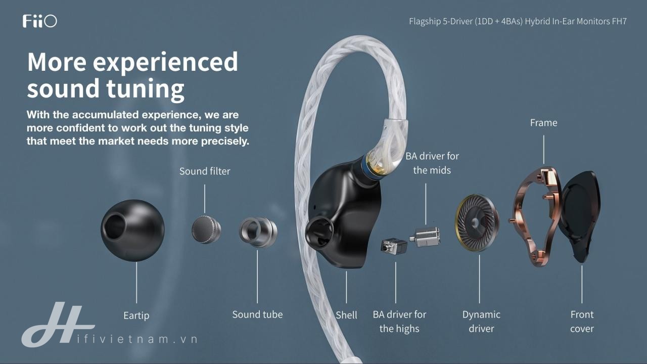 Các dạng Driver thường thấy trong tai nghe in-ear