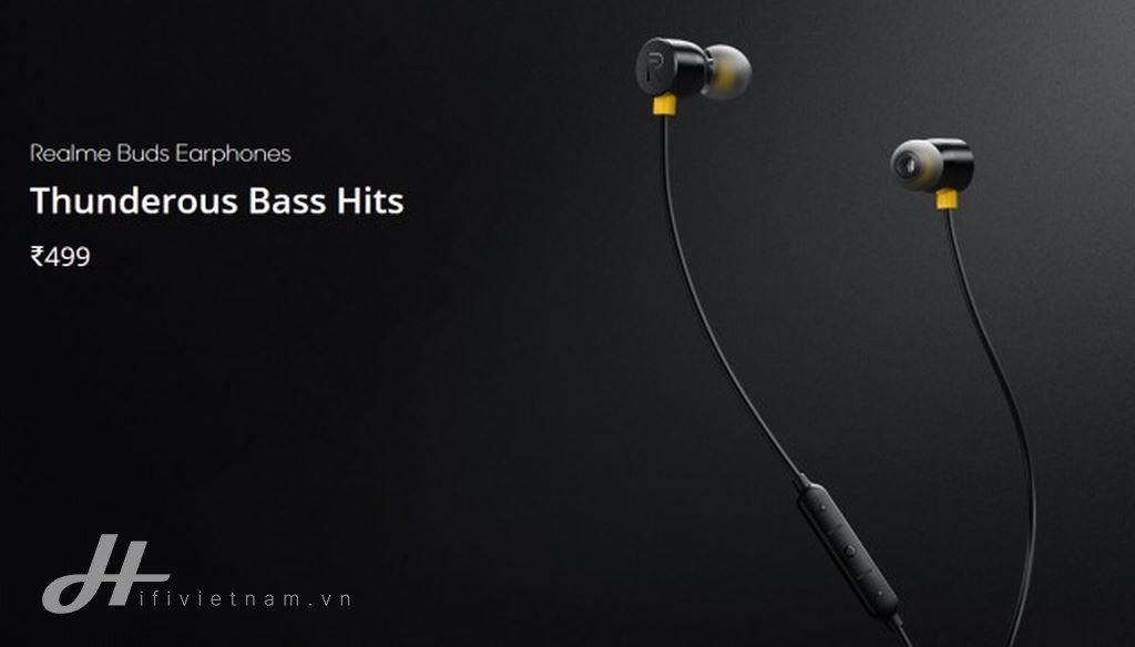 Tai nghe Realme Buds ra mắt, âm bass mạnh, bọc sợi kevlar, giá 7 USD ảnh 2